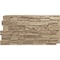 Ekena Millwork 48 5/8"W x 24 3/4"H x 1 1/4"D Cascade Stacked Stone, StoneWall Faux Stone Siding Panel, Colfax PNU24X48CACO - alternate 1